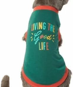 Frisco Living the Good Life Dog & Cat T-Shirt -Dog Cat Corner 248973 PT2. SY630 V1644959792