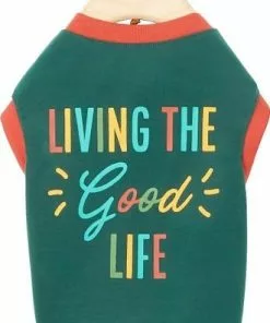 Frisco Living the Good Life Dog & Cat T-Shirt -Dog Cat Corner 248973 PT3. SY630 V1644450390