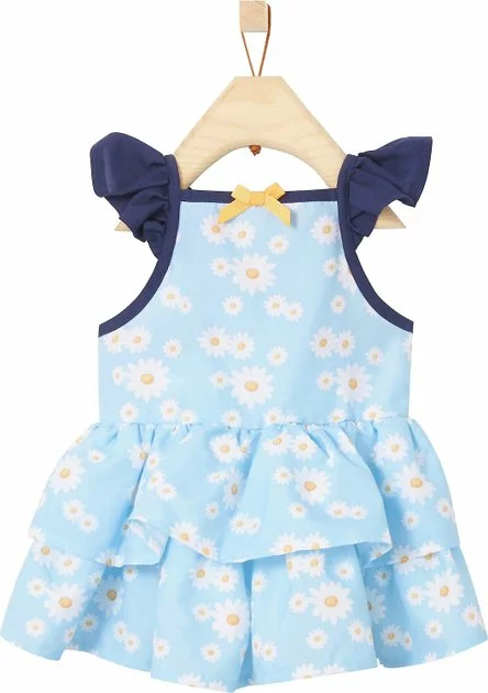 Frisco Blue Daisies Dog & Cat Dress 6 Frisco Blue Daisies Dog & Cat Dress - Image 4