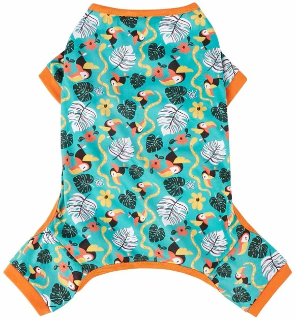 Frisco Jungle Paradise Dog & Cat Jersey PJs 3 Frisco Jungle Paradise Dog & Cat Jersey PJs