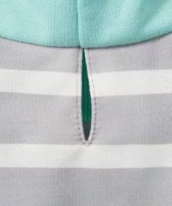 Frisco Striped Colorblock Dog & Cat Hoodie, Teal -Dog Cat Corner 249146 PT5. SY630 V1614374494