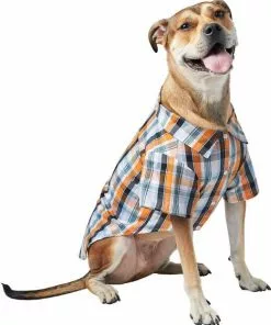 Frisco Plaid Dog & Cat Button Up Shirt -Dog Cat Corner 249173 PT2. SY630 V1624616856