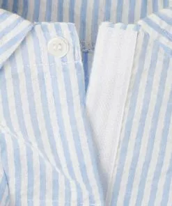 Frisco Striped Lightweight Dog & Cat Button Up Shirt -Dog Cat Corner 249187 PT5. SY630 V1624604259