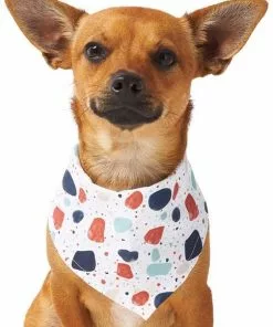 Frisco Colorful Terrazzo Dog & Cat Bandana -Dog Cat Corner 249200 PT2. SY630 V1637681493
