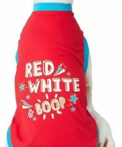 Frisco Red, White & Boop Dog & Cat T-Shirt 10 Frisco Red, White & Boop Dog & Cat T-Shirt -Dog Cat Corner 249241 PT2. SY630 V1624617458