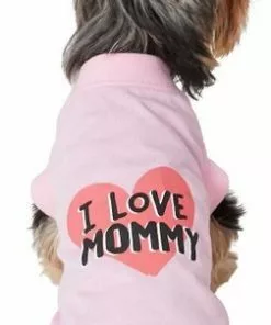 Frisco I Love Mommy Dog & Cat T-Shirt, Pink 11 Frisco I Love Mommy Dog & Cat T-Shirt, Pink -Dog Cat Corner 249270 PT2. SY630 V1624603364