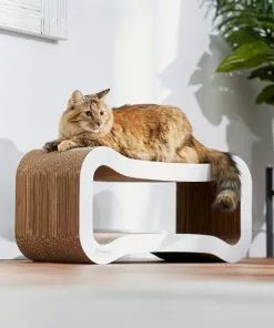 Frisco Cat Scratcher & Lounge Oblique with Catnip -Dog Cat Corner 249596 PT5. SY630 V1611325582