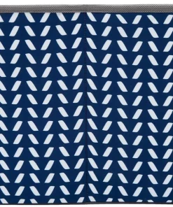 Frisco Rectangle Collapsible Pet Toy Storage Bin, Navy Herringbone -Dog Cat Corner 250574 PT5. SY630 V1615572205