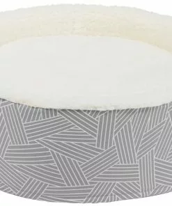 Frisco Hooded Zipper Cat & Dog Covered Bed, Gray Basket Weave 11 Frisco Hooded Zipper Cat & Dog Covered Bed, Gray Basket Weave -Dog Cat Corner 251236 PT2. SY630 V1615569383