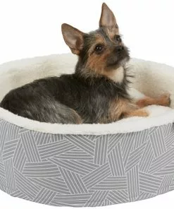 Frisco Hooded Zipper Cat & Dog Covered Bed, Gray Basket Weave 13 Frisco Hooded Zipper Cat & Dog Covered Bed, Gray Basket Weave -Dog Cat Corner 251236 PT4. SY630 V1615569102