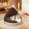 Frisco Felt Removable Hood Cave Cat & Dog Covered Bed -Dog Cat Corner 251917 MAIN. SY630 V1615523310