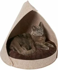 Frisco Felt Removable Hood Cave Cat & Dog Covered Bed 11 Frisco Felt Removable Hood Cave Cat & Dog Covered Bed -Dog Cat Corner 251917 PT3. SY630 V1615524484