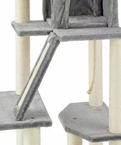 Frisco 68-in Faux Fur Cat Tree & Condo 10 Frisco 68-in Faux Fur Cat Tree & Condo -Dog Cat Corner 252536 PT4. SY630 V1614966143