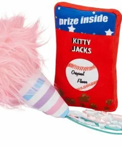 Frisco Baseball Snacks Cat Toy, 2 count -Dog Cat Corner 252738 PT3. SY630 V1613158581