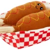 Frisco Baseball Hide-and-Seek Corndog Dog Toy -Dog Cat Corner 252746 MAIN. SY630 V1613158282