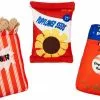 Frisco Baseball Snacks Dog Toy, 3 count -Dog Cat Corner 252748 MAIN. SY630 V1613158276