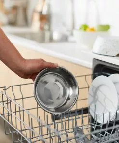 Frisco Quartz Design Stainless Steel Dog & Cat Bowl -Dog Cat Corner 253042 PT7. SY630 V1616526731