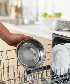 Frisco Black Marble Design Stainless Steel Dog & Cat Bowl 17 Frisco Black Marble Design Stainless Steel Dog & Cat Bowl -Dog Cat Corner 253046 PT7. SY630 V1616527026