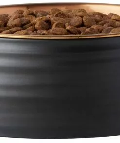 Frisco Matte Black Design Light Copper Stainless Steel Dog & Cat Bowl -Dog Cat Corner 253050 PT3. SY630 V1616526422