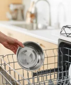 Frisco Elevated Stainless Steel Dog & Cat Bowl with Metal Stand -Dog Cat Corner 253054 PT7. SY630 V1616595479