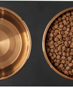 Frisco Copper Stainless Steel Elevated Foldable Double Dog & Cat Bowls 15 Frisco Copper Stainless Steel Elevated Foldable Double Dog & Cat Bowls -Dog Cat Corner 253059 PT5. SY630 V1616595463