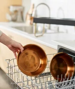 Frisco Copper Stainless Steel Elevated Foldable Double Dog & Cat Bowls 17 Frisco Copper Stainless Steel Elevated Foldable Double Dog & Cat Bowls -Dog Cat Corner 253059 PT7. SY630 V1616595447