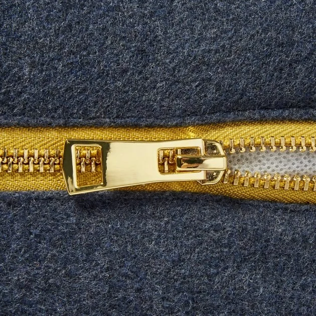 Frisco Faux Felt Reversible Modern Zipper Bolster Cat & Dog Bed 9 Frisco Faux Felt Reversible Modern Zipper Bolster Cat & Dog Bed - Image 7