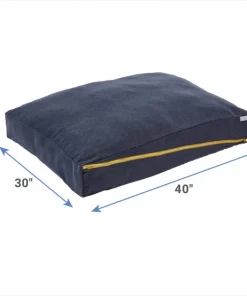 Frisco Faux Felt Zipper Pillow Cat & Dog Bed -Dog Cat Corner 255158 PT1. SY630 V1616593206