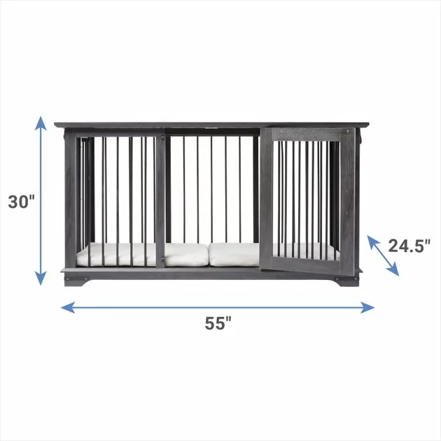 Frisco "Broadway" Dog Crate Credenza & Mat Kit 4 Frisco "Broadway" Dog Crate Credenza & Mat Kit - Image 2