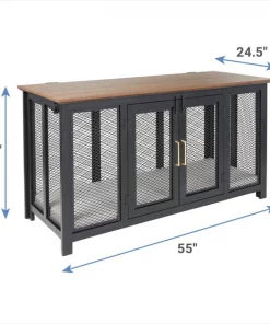 Frisco "Venice" Dog Crate Credenza & Mat Kit -Dog Cat Corner 255328 PT2. SY630 V1618266553