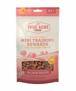 Frisco||True Acre Foods Frisco Fetch Squeaking Colorful Tennis Ball Dog Toy & True Acre Foods Salmon Recipe Mini-Training Rewards Grain-Free Soft & Chewy Dog Treats -Dog Cat Corner 255469 PT3. SY630 V1602691292