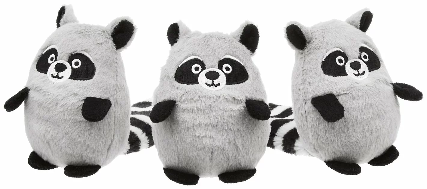 Frisco Hide & Seek Plush Trash Can Puzzle Dog Toy & Frisco Hide & Seek Raccoon Dog Toy Refills, 3-pack 6 Frisco Hide & Seek Plush Trash Can Puzzle Dog Toy & Frisco Hide & Seek Raccoon Dog Toy Refills, 3-pack - Image 4
