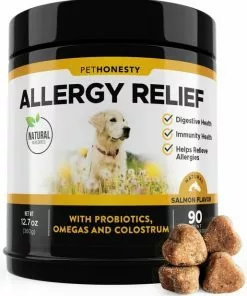 Frisco||PetHonesty Frisco Hypoallergenic Grooming Wipes with Organic Aloe for Dogs & Cats, Unscented & PetHonesty Allergy Relief Snacks Immunity Strength & Digestive Health Soft Chews Dog Supplement -Dog Cat Corner 255569 PT3. SY630 V1603545387