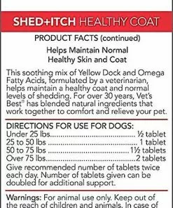 Frisco||Vet's Best Frisco Shed Control Shampoo for Dogs & Cats, 20-oz bottle & Vet's Best Healthy Coat Shed & Itch Relief Dog Supplement 11 Frisco||Vet's Best Frisco Shed Control Shampoo for Dogs & Cats, 20-oz bottle & Vet's Best Healthy Coat Shed & Itch Relief Dog Supplement -Dog Cat Corner 255617 PT4. SY630 V1604235102
