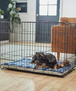 Frisco Plush Tri-fold Arrow Print Dog Crate Mat -Dog Cat Corner 255995 PT5. SY630 V1616121346