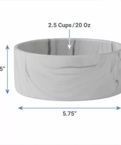 Frisco Marble Design Non-skid Ceramic Dog & Cat Bowl 10 Frisco Marble Design Non-skid Ceramic Dog & Cat Bowl -Dog Cat Corner 256056 PT1. SY630 V1616697472