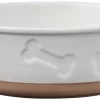 Frisco Bones Non-skid Ceramic Dog & Cat Bowl -Dog Cat Corner 256074 MAIN. SY630 V1615299985