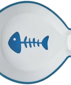 Frisco Fish Shaped Non-skid Ceramic Cat Bowl, 1.37 Cups 13 Frisco Fish Shaped Non-skid Ceramic Cat Bowl, 1.37 Cups -Dog Cat Corner 256111 PT4. SY630 V1616522607