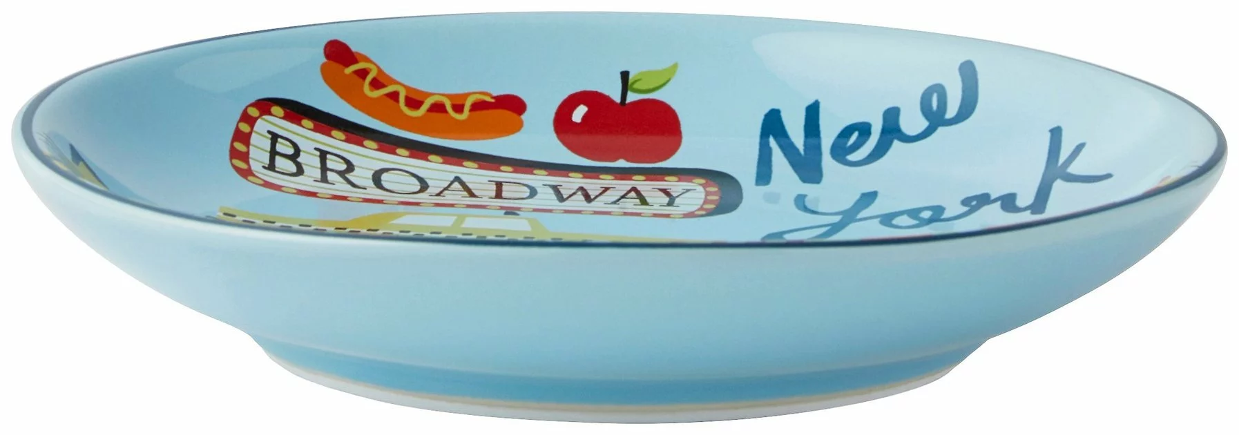 Frisco New York Non-skid Ceramic Cat Dish, 0.62 Cup 4 Frisco New York Non-skid Ceramic Cat Dish, 0.62 Cup - Image 2