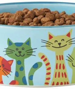 Frisco New York Non-skid Ceramic Cat Bowl, 1.62 Cups -Dog Cat Corner 256121 PT3. SY630 V1615311114