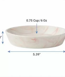 Frisco Marble Design Non-skid Ceramic Cat Dish, 0.75 Cup -Dog Cat Corner 256127 PT2. SY630 V1618240027