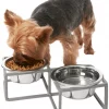 Frisco Diamond Dog & Cat Double Bowl Diner -Dog Cat Corner 257147 MAIN. SY630 V1615913790