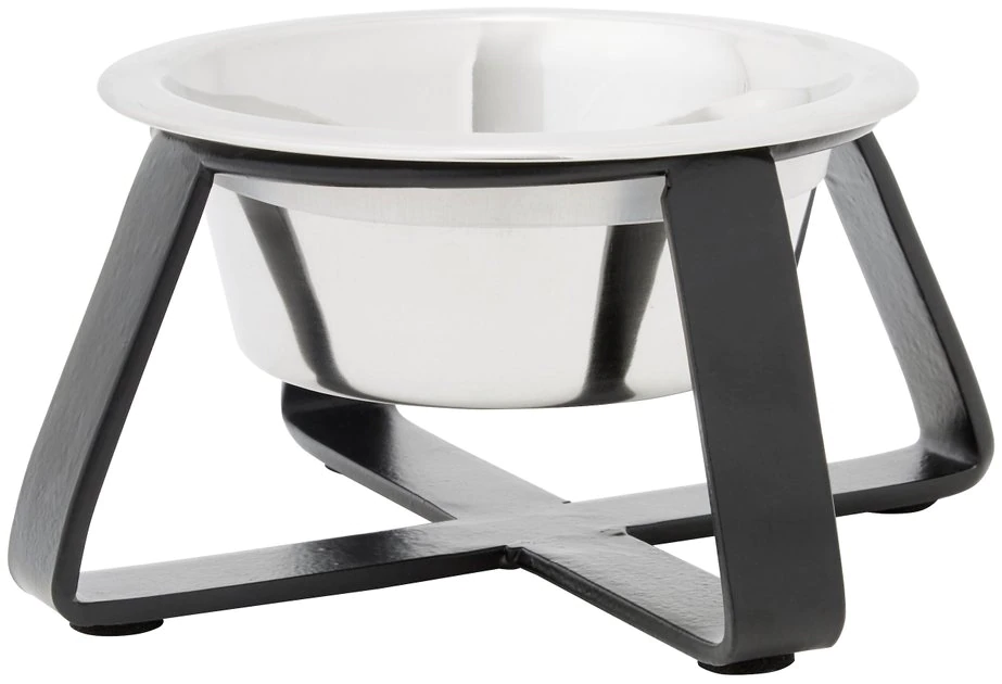 Frisco Iron Stand Dog & Cat Single Bowl Diner 3 Frisco Iron Stand Dog & Cat Single Bowl Diner