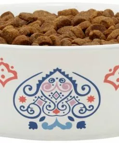 Frisco Bohemian Dog & Cat Bowl -Dog Cat Corner 257195 PT2. SY630 V1615311112