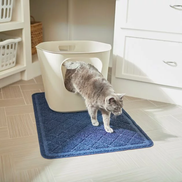 Frisco Leaf High-Sided Cat Litter Box, Large 3 Frisco Leaf High-Sided Cat Litter Box, Large