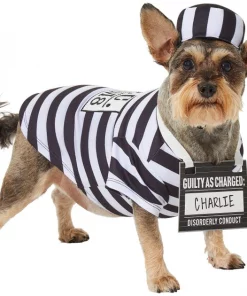 Frisco Prisoner Dog & Cat Costume -Dog Cat Corner 260931 PT2. SY630 V1625077357