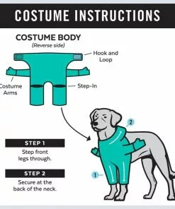 Frisco Front Walking Superhero Dog & Cat Costume -Dog Cat Corner 261079 PT2. SY630 V1624334850