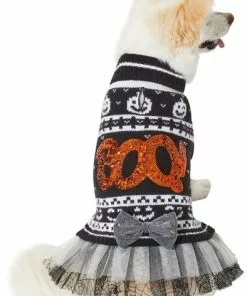 Frisco "Boo!" Dog & Cat Sweater Dress -Dog Cat Corner 261122 PT2. SY630 V1625076826