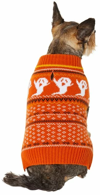 Frisco Ghost Fair Isle Dog & Cat Sweater 5 Frisco Ghost Fair Isle Dog & Cat Sweater - Image 3