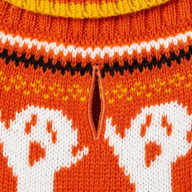 Frisco Ghost Fair Isle Dog & Cat Sweater 8 Frisco Ghost Fair Isle Dog & Cat Sweater - Image 6